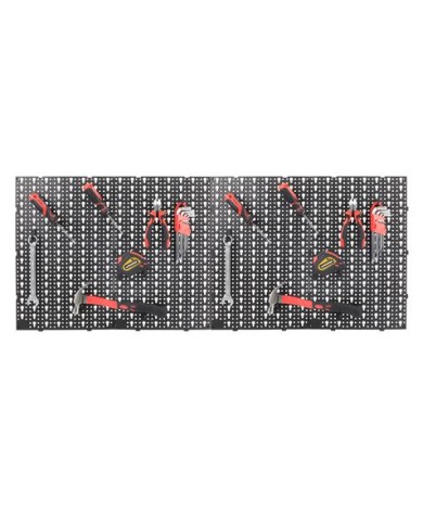 PANEL PARA HERRAMIENTAS 49X30CM 4 UNIDADES MADER