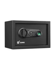 CAJA FUERTE ELECTRÓNICA CON DETECTOR DE HUELLA 200X310X200MM CROMAD