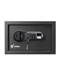 CAJA FUERTE ELECTRÓNICA CON DETECTOR DE HUELLA 200X310X200MM CROMAD