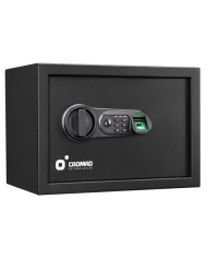 CAJA FUERTE ELECTRÓNICA CON DETECTOR DE HUELLA 250X350X250MM CROMAD