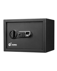 CAJA FUERTE ELECTRÓNICA CON DETECTOR DE HUELLA 250X350X250MM CROMAD