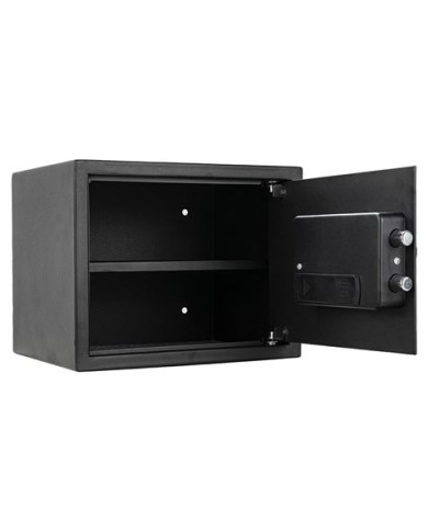 CAJA FUERTE ELECTRÓNICA CON DETECTOR DE HUELLA 300X380X300MM CROMAD