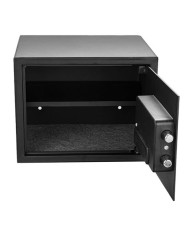 CAJA FUERTE ELECTRÓNICA CON DETECTOR DE HUELLA 300X380X300MM CROMAD