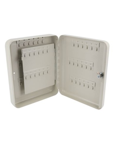 CAJA SEGURIDAD GUARDALLAVES DE PARED PARA 60 LLAVES MADER