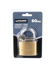 CANDADO LATON, 60MM MADER