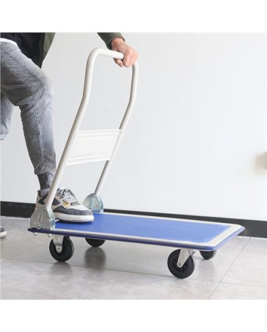 CARRETILLA METALICA PLEGABLE CON RUEDAS MAX 300KG 870X610MM BLIM