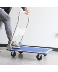 CARRETILLA METALICA PLEGABLE CON RUEDAS MAX 300KG 870X610MM BLIM