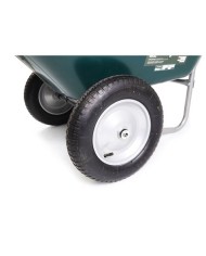 CARRETILLA PLASTICA 80 LITROS VERDE MADER