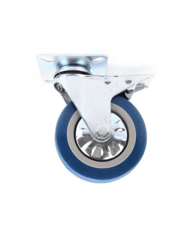 RUEDA GIRATORIA 100MM CON FRENO MADER