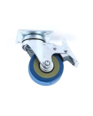 RUEDA GIRATORIA 50MM CON FRENO MADER