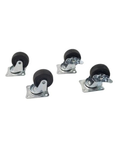 RUEDA GOMA GIRATORIA 50MM, 35KG SAURIUM