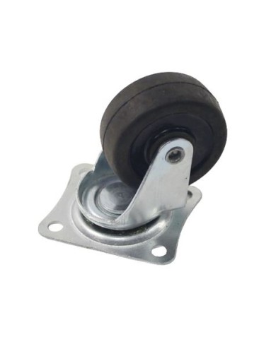 RUEDA GOMA GIRATORIA 50MM, 35KG SAURIUM