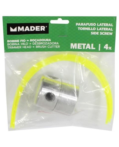 CABEZAL ALUMINIO DESBROZADORA 4X3 MM MADER