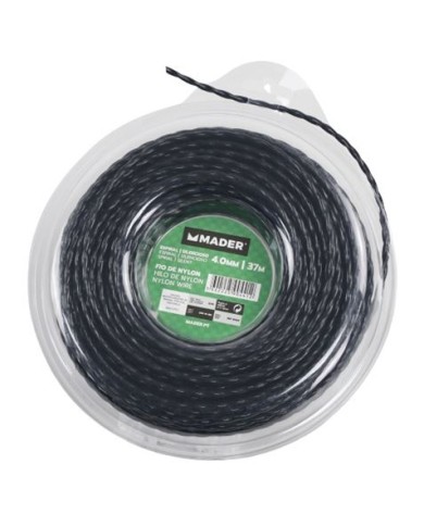 NYLON CORTE REDONDO DESBROZADORA 4.0mmX37mts. MADER