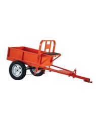 REMOLQUE PARA MOTOCULTOR 100X80X30CM CON CAJA BASCULANTE BLIM