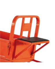 REMOLQUE PARA MOTOCULTOR 125X80X30CM CON CAJA BASCULANTE BLIM