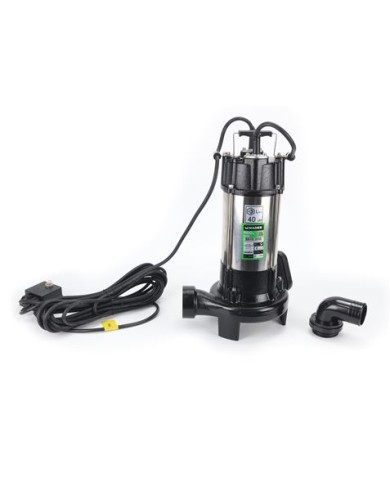 BOMBA DRENAJE AGUAS SUCIAS 1.100W CON TRITURADORA MADER
