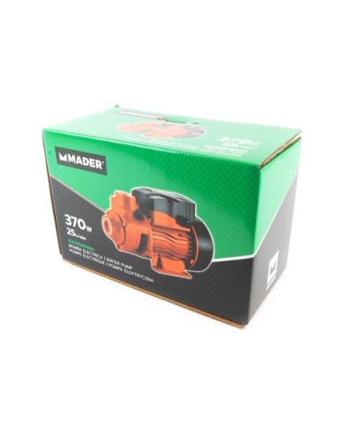 BOMBA ELÉCTRICA 370W 25L/MIN MADER