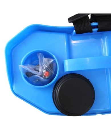 SULFATADORA DE ESPALDA BATERIA 20 LITROS DOBLE BOMBA BLIM