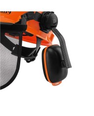 CASCO DE SEGURIDAD CON VISERA Y PROTECCIÓN AUDITIVA BLIM