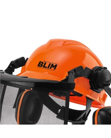 CASCO DE SEGURIDAD CON VISERA Y PROTECCIÓN AUDITIVA BLIM