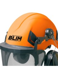 CASCO DE SEGURIDAD PREMIUM CON VISERA Y PROTECCIÓN AUDITIVA BLIM