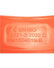 VISERA DE PROTECCION FACIAL METALICA NARANJA MADER