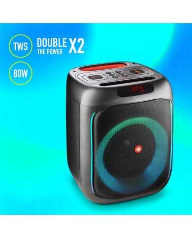 ALTAVOCES NGS WILDSWAG 80W LED USB/SD/BLUETOOTH/MICROFONO/AUX