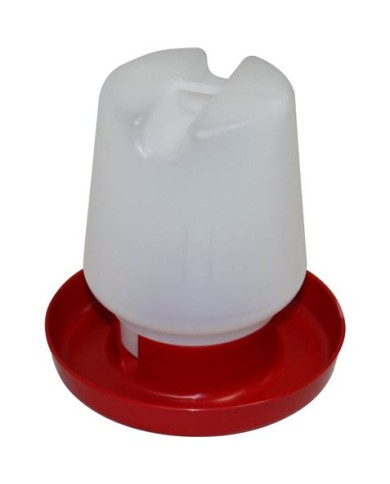 BEBEDERO REDONDO PARA AVES 13L. MADER