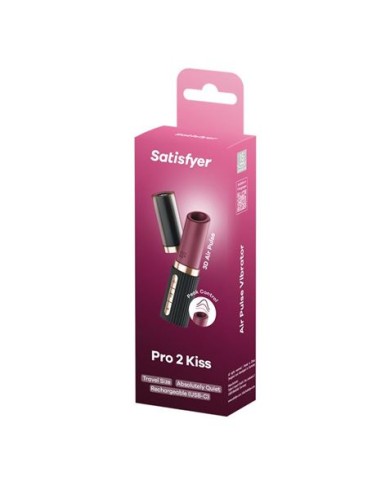 ESTIMULADOR DE CLITORIS PINTALABIOS DEEP KISS SATISFYER