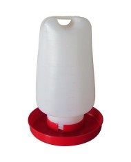 BEBEDERO REDONDO PARA AVES 8L. MADER