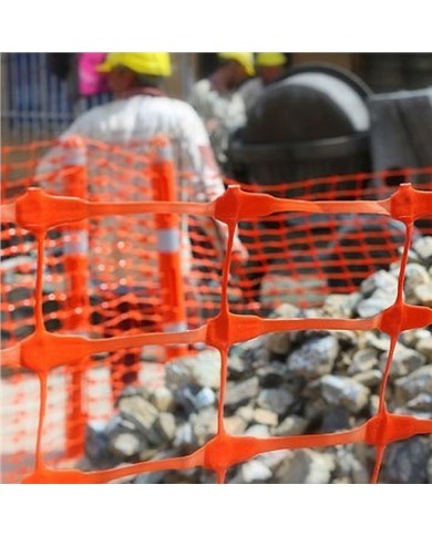 MALLA DE SEALIZACIN NARANJA 80GRS/M2 1X50 METROS SUNGARDEN