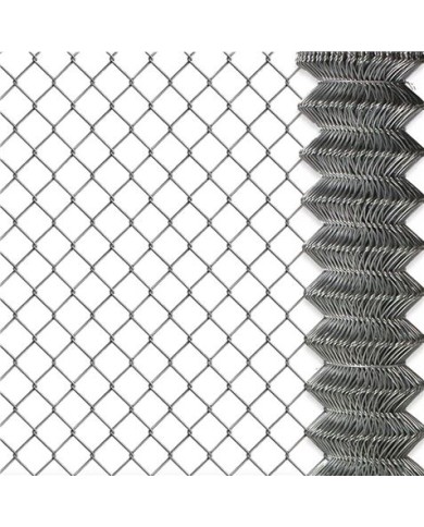 MALLA DE VALLADO GALVANIZADA 60X60X2.5MM 2X25 METROS SUNGARDEN