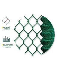 MALLA DE VALLADO PLASTIFICADA 60X60X2.9MM 2X25 METROS SUNGARDEN