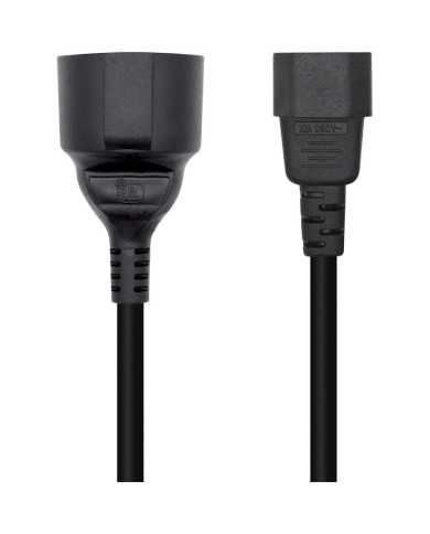 CABLE AISENS ADAPTADOR C14 MACHO A SCHUKO HEMBRA