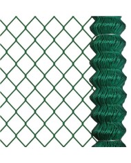 MALLA DE VALLADO PLASTIFICADA 60X60X2.9MM 2X25 METROS SUNGARDEN