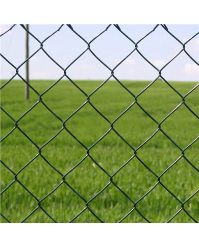 MALLA DE VALLADO PLASTIFICADA 60X60X2.9MM 2X25 METROS SUNGARDEN