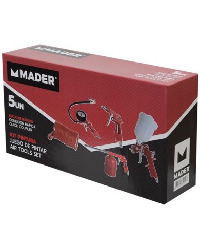 JUEGO DE PINTURA 5 PIEZAS MADER