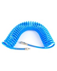 MANGUERA ESPIRAL AZUL 10 METROS AIRE COMPRIMIDO MADER