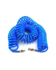 MANGUERA ESPIRAL AZUL 20 METROS AIRE COMPRIMIDO MADER