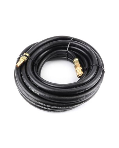 MANGUERA NEGRA RIGIDA 10 METROS AIRE COMPRIMIDO MADER