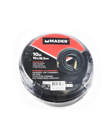 MANGUERA NEGRA RIGIDA 10 METROS AIRE COMPRIMIDO MADER