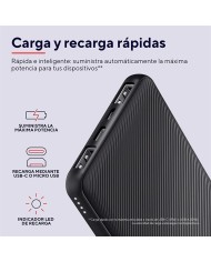 POWERBANK TRUST PRIMO SLIM 10000MAH 2A USB + USB-C + MICRO-USB ECO BLACK POWERBANK TRUST PRIMO SLIM 10000MAH 2A USB + USB-C + MICRO-USB ECO BLACK