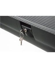 BAUL DE TECHO PARA VEHICULOS 1330X778X345MM EFECTO FIBRA CARBONO ARTPLAST