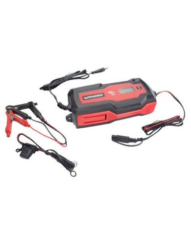 CARGADOR DE BATERIAS INTELIGENTE 10A, 12V MADER