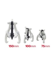 JUEGO 3PCS SACA RODAMIENTOS 3 PUNTOS 75mm, 100mm, 150mm MADER