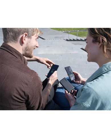 POWERBANK TRUST PRIMO SLIM 5000MAH 2A USB + USB-C + MICRO-USB ECO BLACK POWERBANK TRUST PRIMO SLIM 5000MAH 2A USB + USB-C + MICRO-USB ECO BLACK