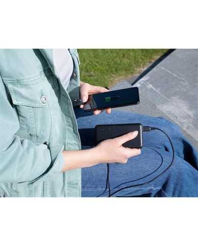 POWERBANK TRUST PRIMO SLIM 5000MAH 2A USB + USB-C + MICRO-USB ECO BLACK POWERBANK TRUST PRIMO SLIM 5000MAH 2A USB + USB-C + MICRO-USB ECO BLACK