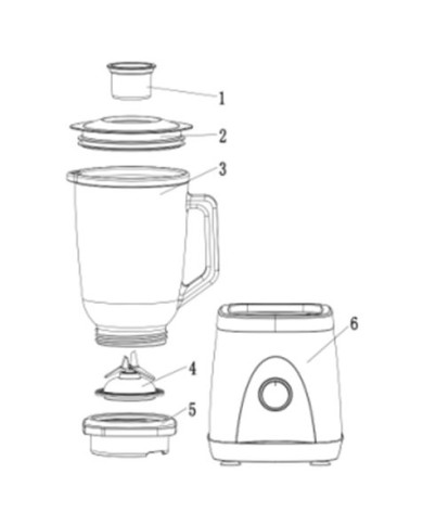 REP N 1 TAPA MEDIDORA BATIDORA MV0389 MUVIP