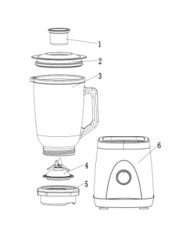 REP N 1 TAPA MEDIDORA BATIDORA MV0389 MUVIP